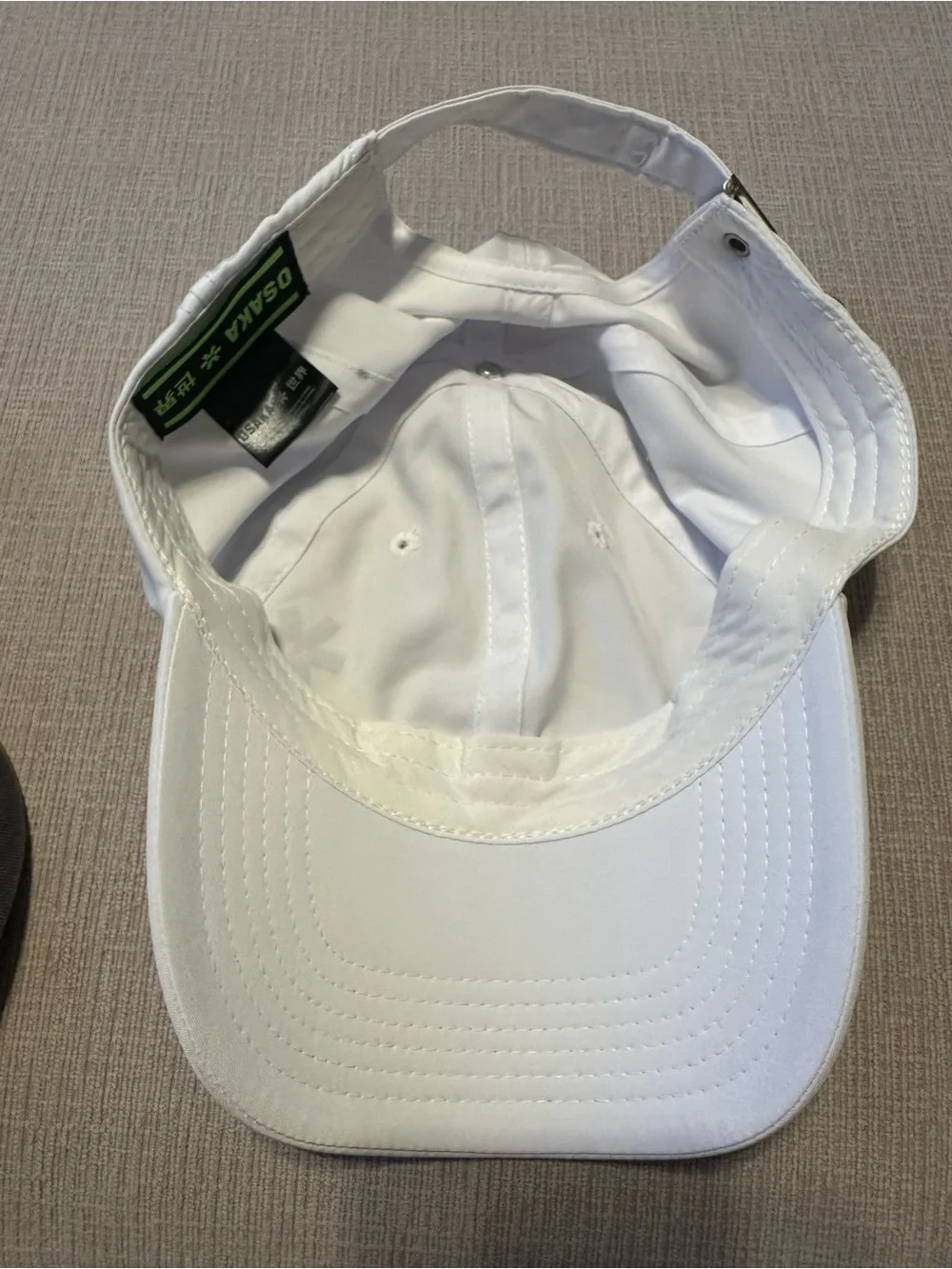 Osaka White Mens Baseball Cap - Unbranded